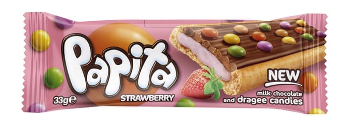 Tim Solen Papita aardbeireep 33g
