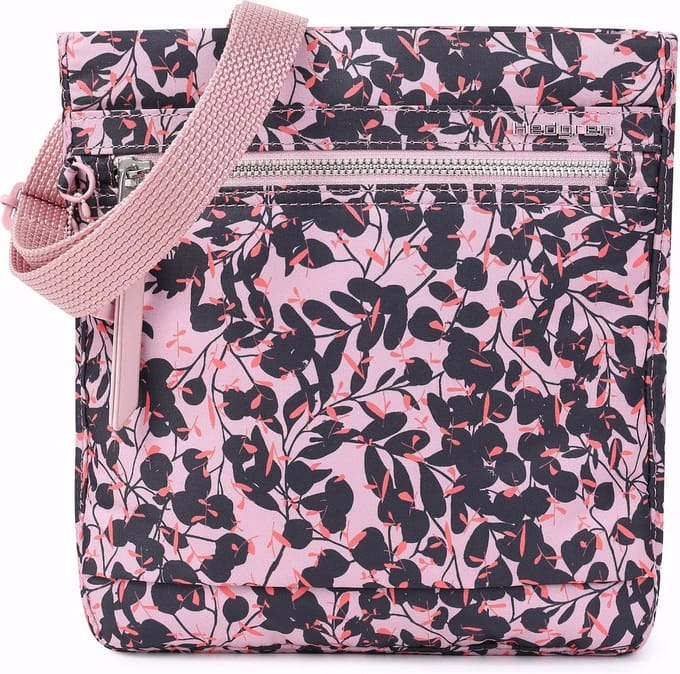 Hedgren Schoudertas Inner City Leonce Small Vertical Crossover RFID Print Rose Elegance Veelkleurig
