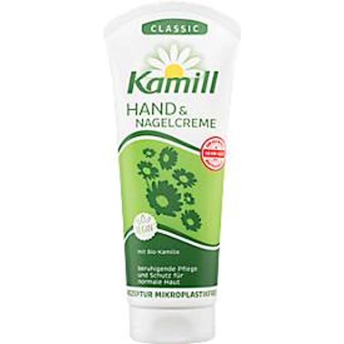 Kamill Hand & Nagelcrème Classic, biologisch kamille-extract, bisabolol, 100ml