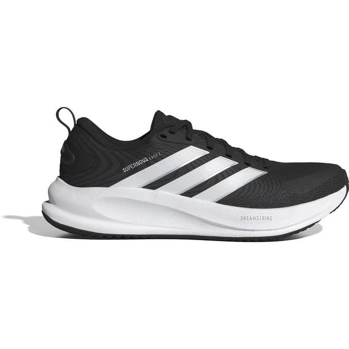 Adidas Supernova Ease 2 Sneakers Heren - Zwart - Maat 44 - Mesh/Synthetisch