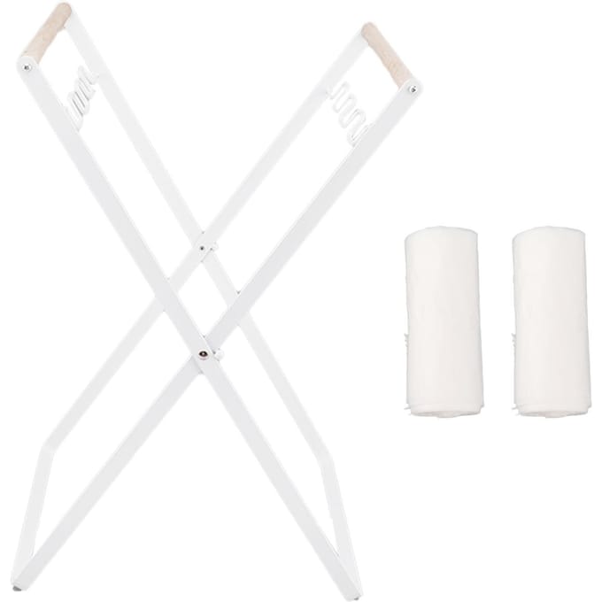 Opvouwbaar Afvalrek van IJzerdraadframe Voorkomt Roesten Draagbare Afvalsorteerbak voor Buiten White white