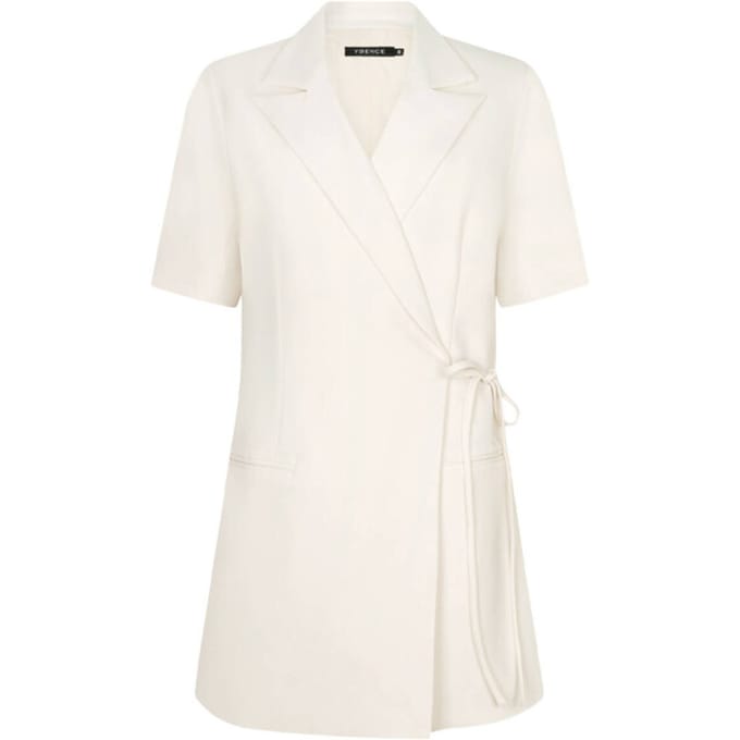 Ydence Dress Hazel Dames - Jurk - Gebroken wit - Maat M
