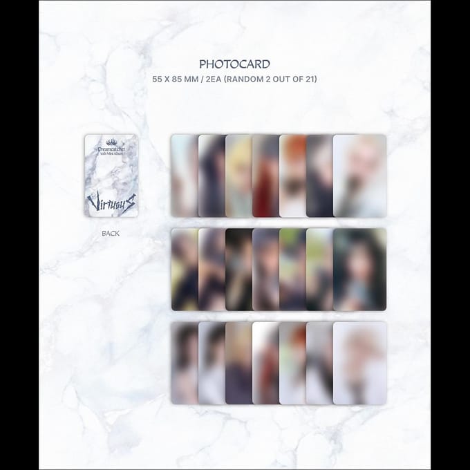 Attrape-rêves - ALBUM POCA VirtuouS Random 1ea gray