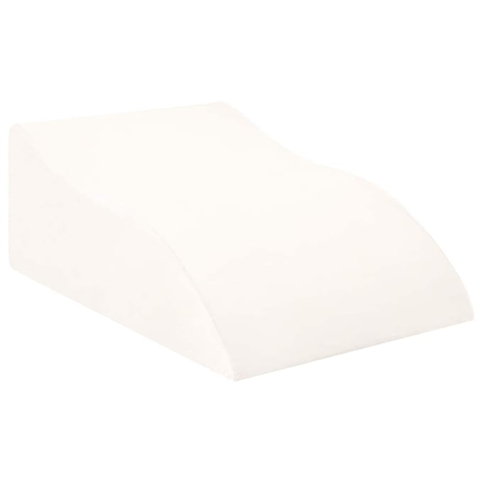 vidaXL - Been - Kussen - 68 - x - 41 - x - 24 - cm - PU - Schuim - Wit