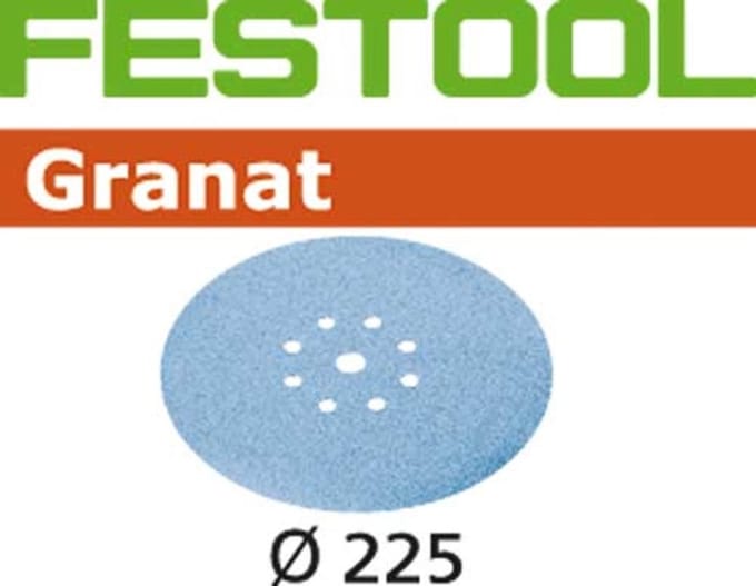 SCHUURPAPIER GRANAT STF D225 P180