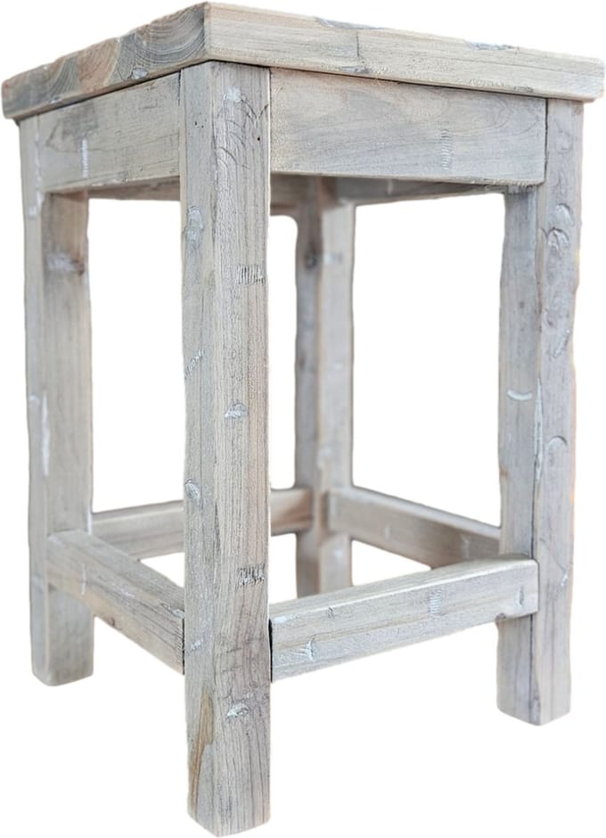 Houten kruk 49cm