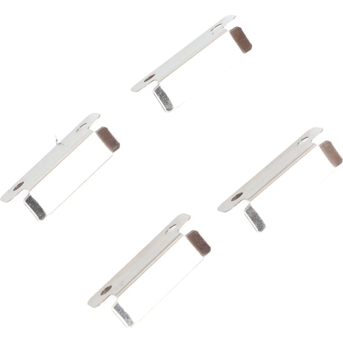 4 STUKS 3D Printer Bedclip RVS 7mm 3D Printer Bedklem voor Ender 3 Pro Ender 3 V2 Ender 3S Ender 5 Pro CR 20 zilver