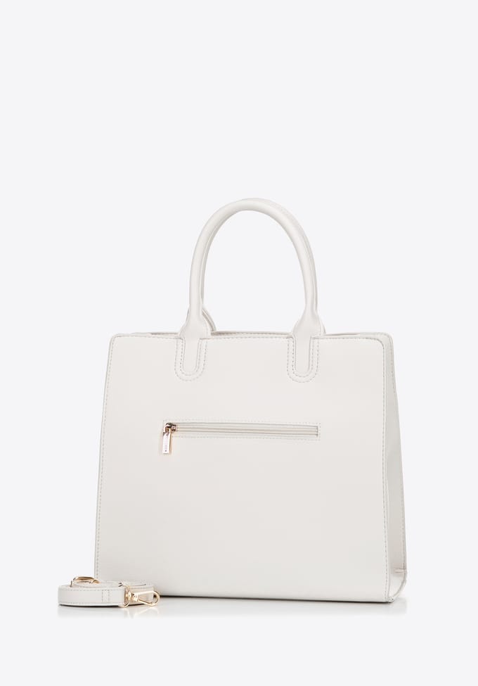 Wittchen - 13" Laptoptas - Cream - Eco-Leer - Elegant