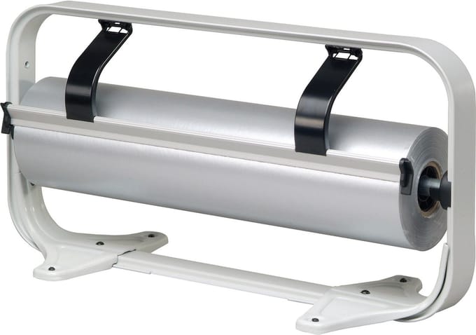 Papierrolhouder Tafelmodel Dispenser 100 cm – voor cadeaupapier - Gladde beugel voor papier -