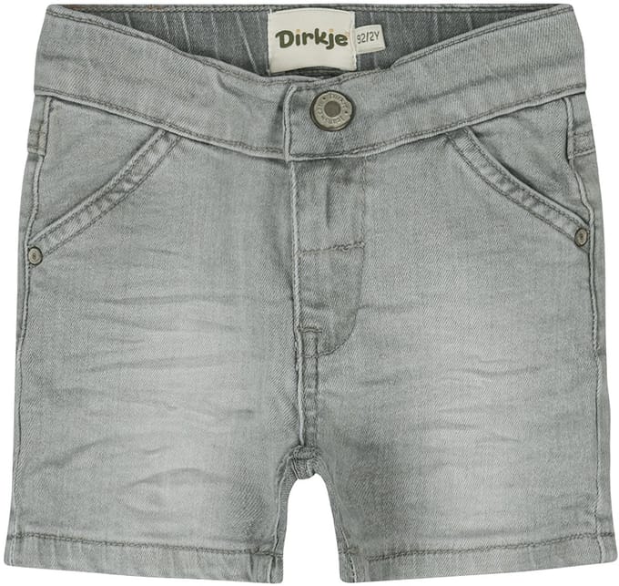 Dirkje Jongens Jeans shorts - Grey jeans
