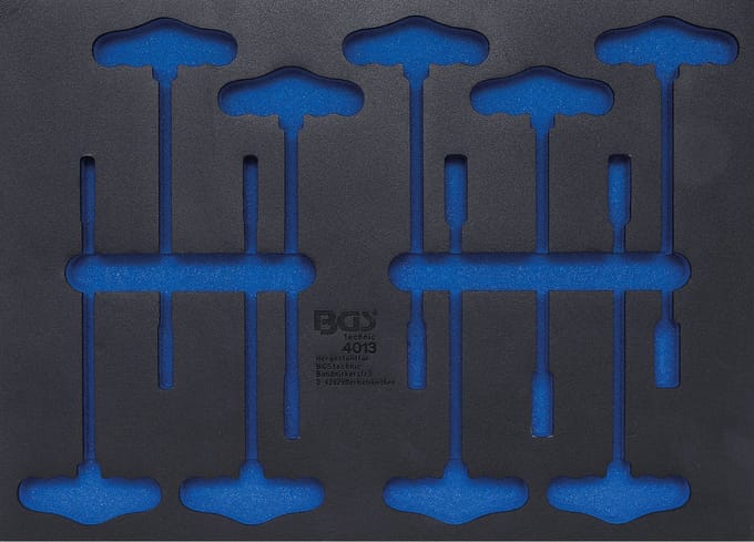 BGS Werkstattwageinlage 3/3 leeg voor Art. 4013 - 4013-5