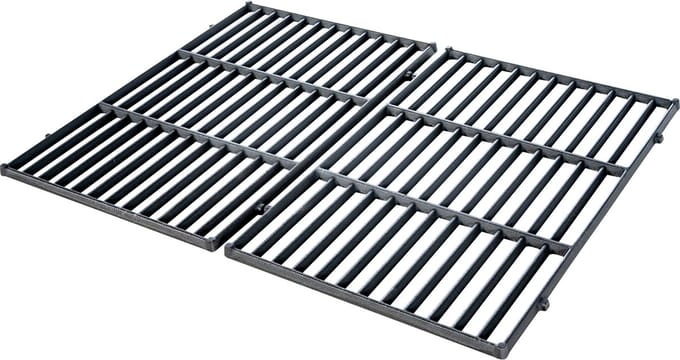 CLP Grillrooster - Set - Bbq - Gietijzer - zwart 44,5x30,3 cm