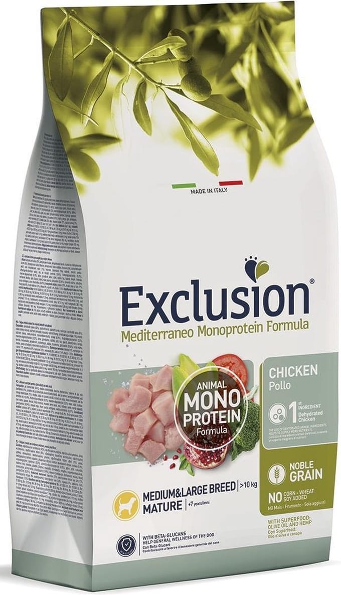 Exclusion Mediterraneo Mature kip 3 kilo