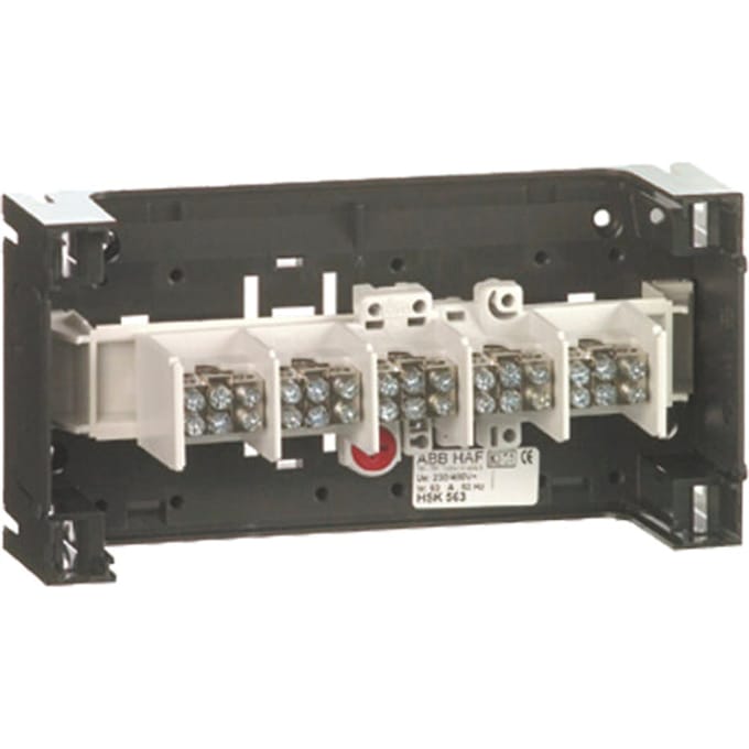 ABB HSK563 Aansluitklemmenkast 63A 5-voudig 2x16 1x25mm - 6963.120 - E3HGE