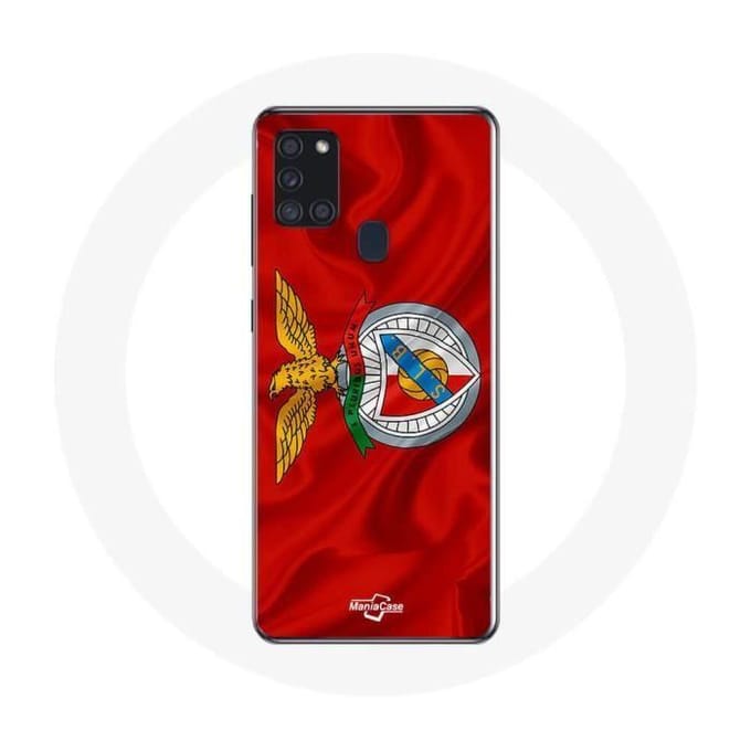 Coque - Maniacase - Samsung Galaxy A21S - Souple - Protection - Motif Benfica noir