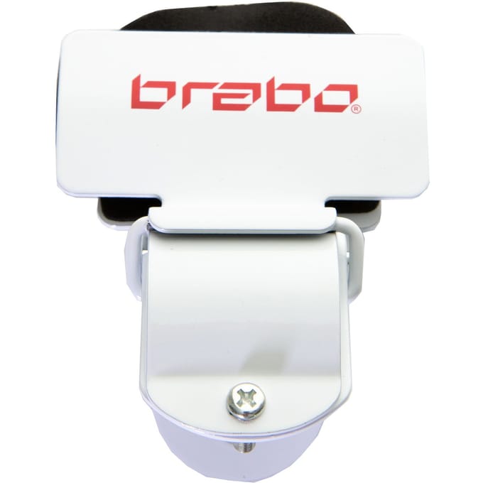 Brabo Hockeystick fietsklem - wit