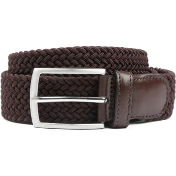 Riem Profuomo Geweven Riem Bruin