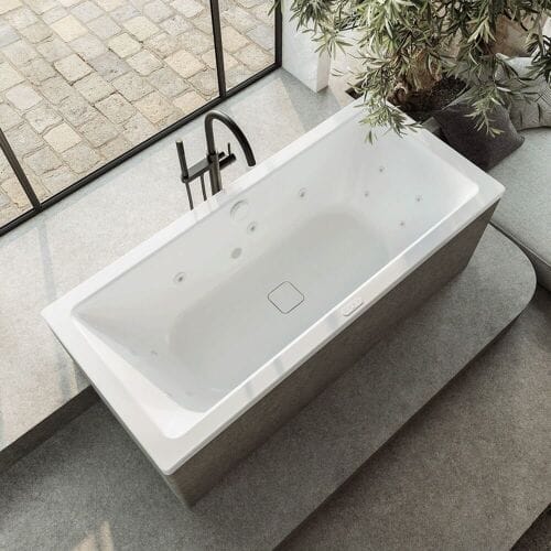 Kaldewei Conoduo 733 whirlpool with FULL BODY whirlpool system 235160263001