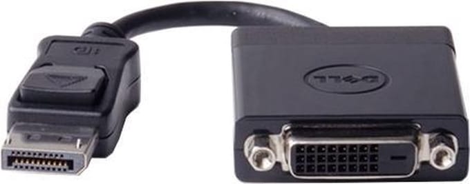 Dell 470-AANH DisplayPort naar DVI-D Single-Link verloopkabel (20cm, max. 1920x1200 / 1080p HD)
