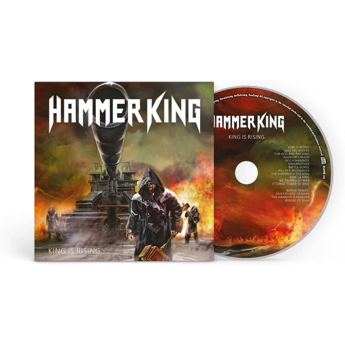 Hammer King CD - King is rising (Remastered 2026) - voor Geen - standaard