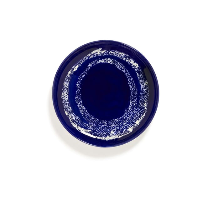 Serax Feast Bord S - Set - blauw/dot wit