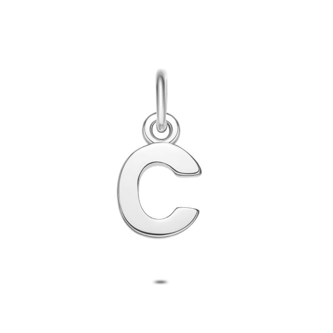 Twice As Nice Hanger in zilver, letter C