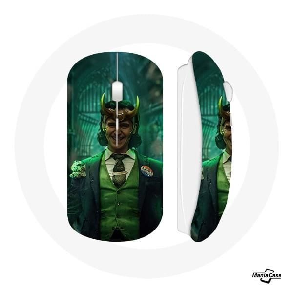 Souris sans fil - Loki - Thor Ragnarok - Casque - USB wifi - Compatible Mac et PC