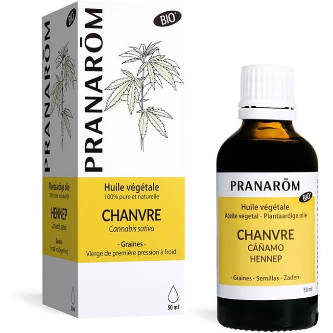 Pranarom - Hennep plantaardige olie - Bio - 50 ml