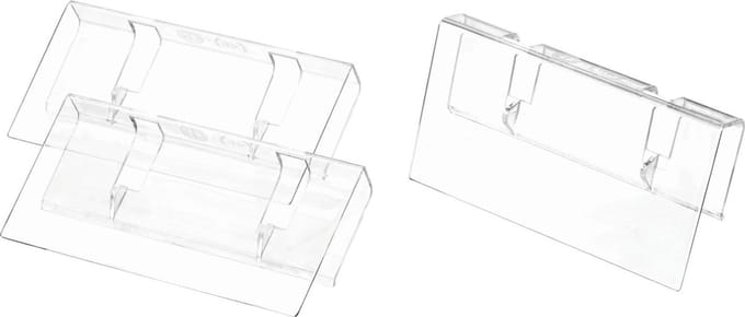 iDesign - The Home Edit Opbergbox Labels - Kunststof - Transparant