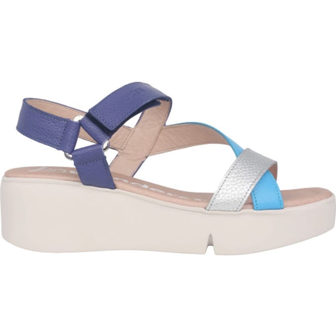 Wonders Pandora - dames sandaal - Blauw - maat 42 (EU) 9 (UK)