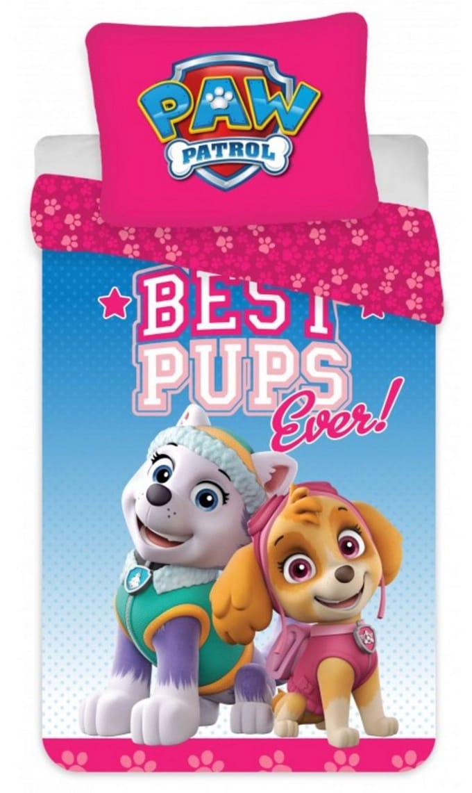 Paw Patrol - Beddengoed - Meisjes - 135 x 200 cm - Skye Roze