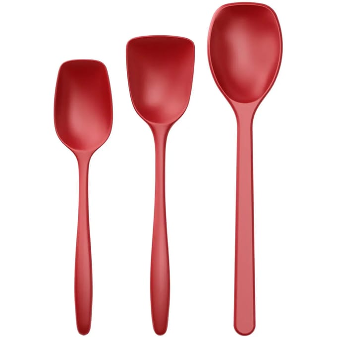 Rosti - Classic kitchen spoons Set of 3 - Red