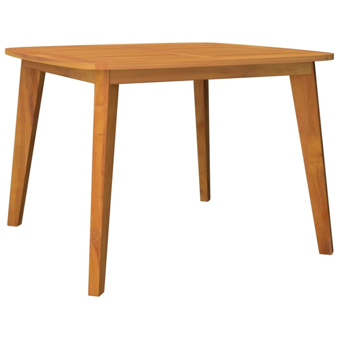 vidaXL - Tuintafel - 110x110x75 - cm - massief - acaciahout