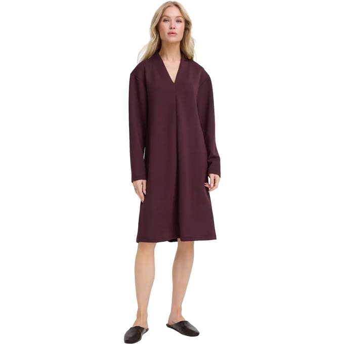 b.young - BYPUSTI VNECK LS DRESS - Dames - Mini jurken