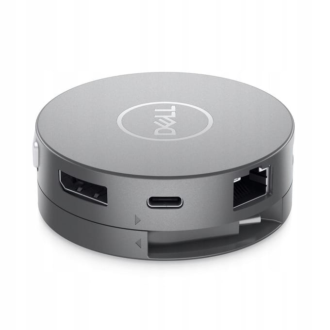 Dell 7-in-1 USB-C multiport-adapter - DA310 - USB-C 90w - RJ45 - HDMI - VGA - DisplayPort - USB-hub
