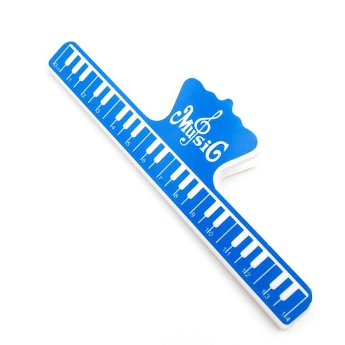Papierklem Boekklem-Groot-Blauw