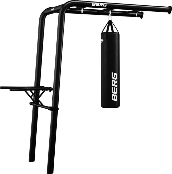 BERG PlayBase Wall Multifunctioneel Speeltoestel - Bokszak en Push-up bar - Voor aan de wand