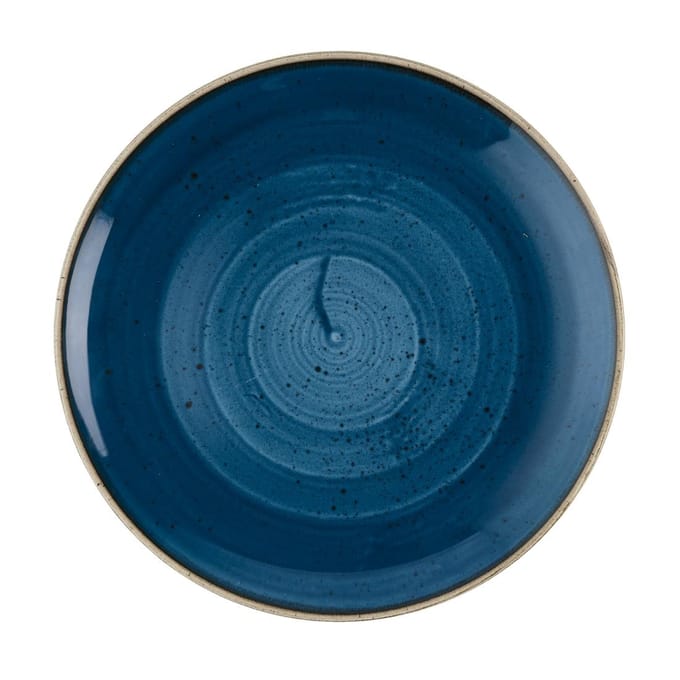 Churchill Stonecast Java Blue Evolve Coupe Bord 26cm (12 stuks)