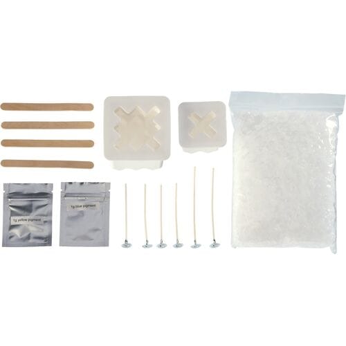 CRELANDO Set kaarsen maken (Bubbel kubus)