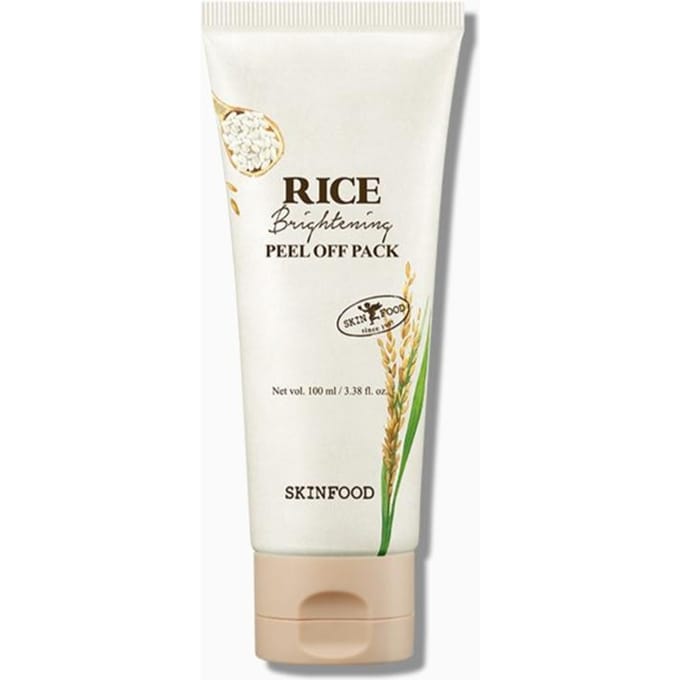 [SKINFOOD] Rice Brightening Peel Off Masker 100ml white