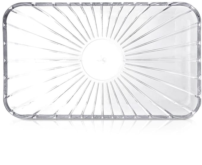 Orion - Tableware Series - Serveerplateau - Glas - Klassiek