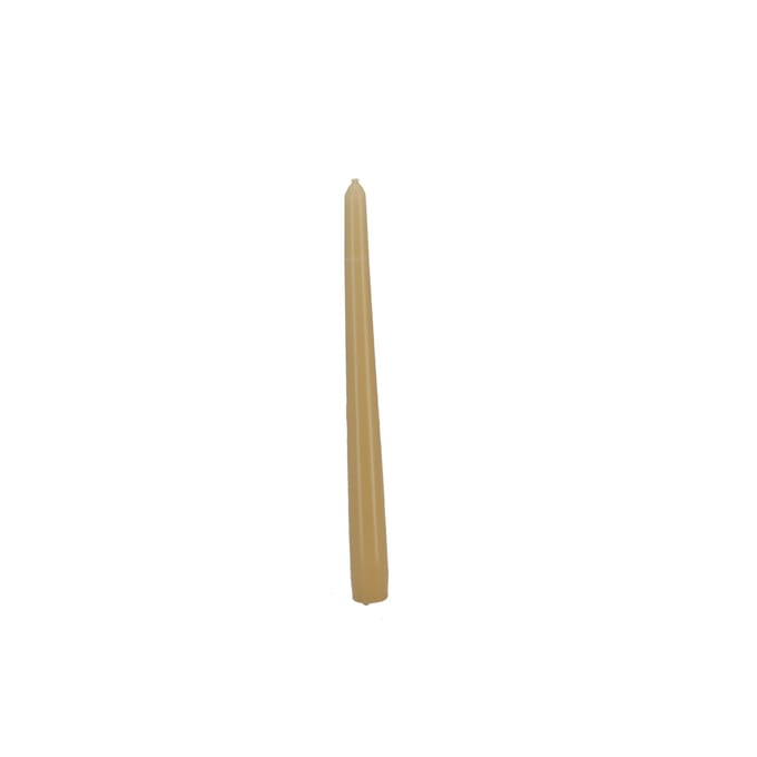 Bolsius - Gotische kaarsen - 245/24 - 4 stuks per verpakking - Oat Beige