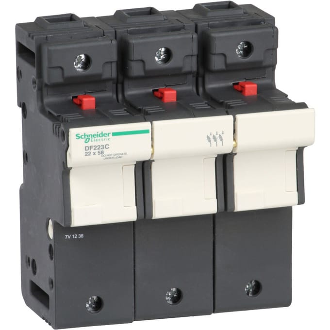 TeSys 3P Zekeringhouder 125A 22x58mm - DF223C [2 Stuks]