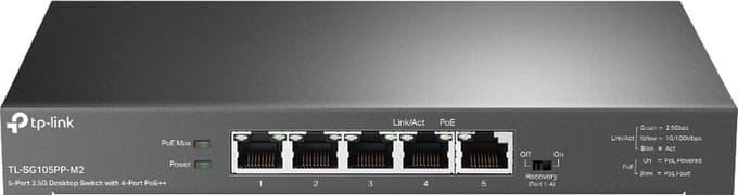 Schakelaar TP-Link TL-SG105PP-M2