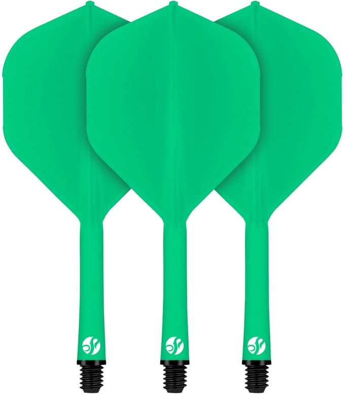 Shot Flight Deck System Green NO2 - Dart Flights