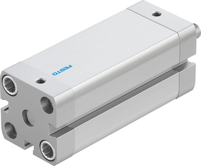 Festo Compacte Cilinder 25mm Boring 60mm Slag ISO 21287 Dubbelwerkend - 577189 - P2BUM