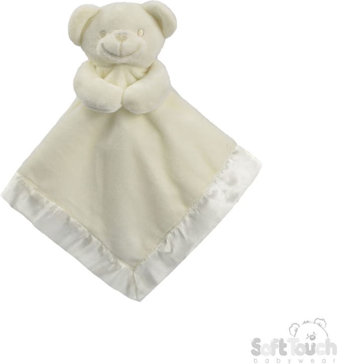 Soft Touch Knuffeldoekje Beertje 38 Cm Off White BC21
