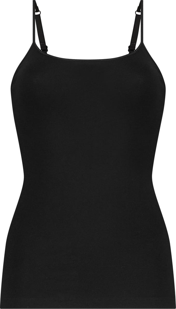 Ten Cate Basics spaghetti top zwart voor Dames | Maat M