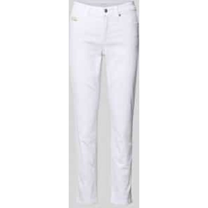 Slim fit jeans van katoenmix model 'PIPER'