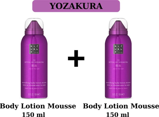Rituals - Yozakura - 2X Body Lotion Mousse 150 ml - 2X 150 ml = 300 ml -